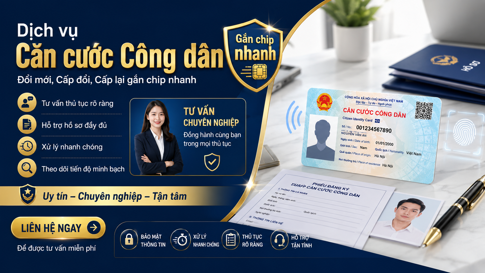 Dịch vụ Căn cước Công dân MT Consultancy